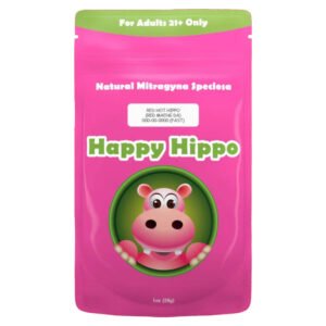 Red Hot Hippo - Red Vein Maeng Da