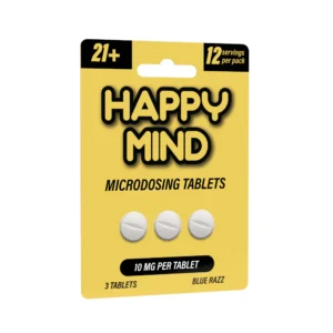 Happy Mind Microdosing Tablets 3ct 30mg